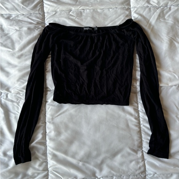 Boohoo - Off the shoulder crop top - Small - Picture 1 of 1